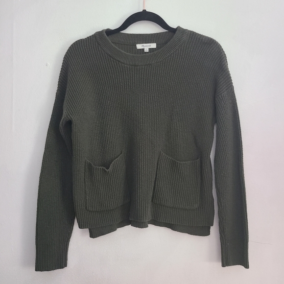 Madewell Patch Pockets Knit Sweater - Picture 3 of 9